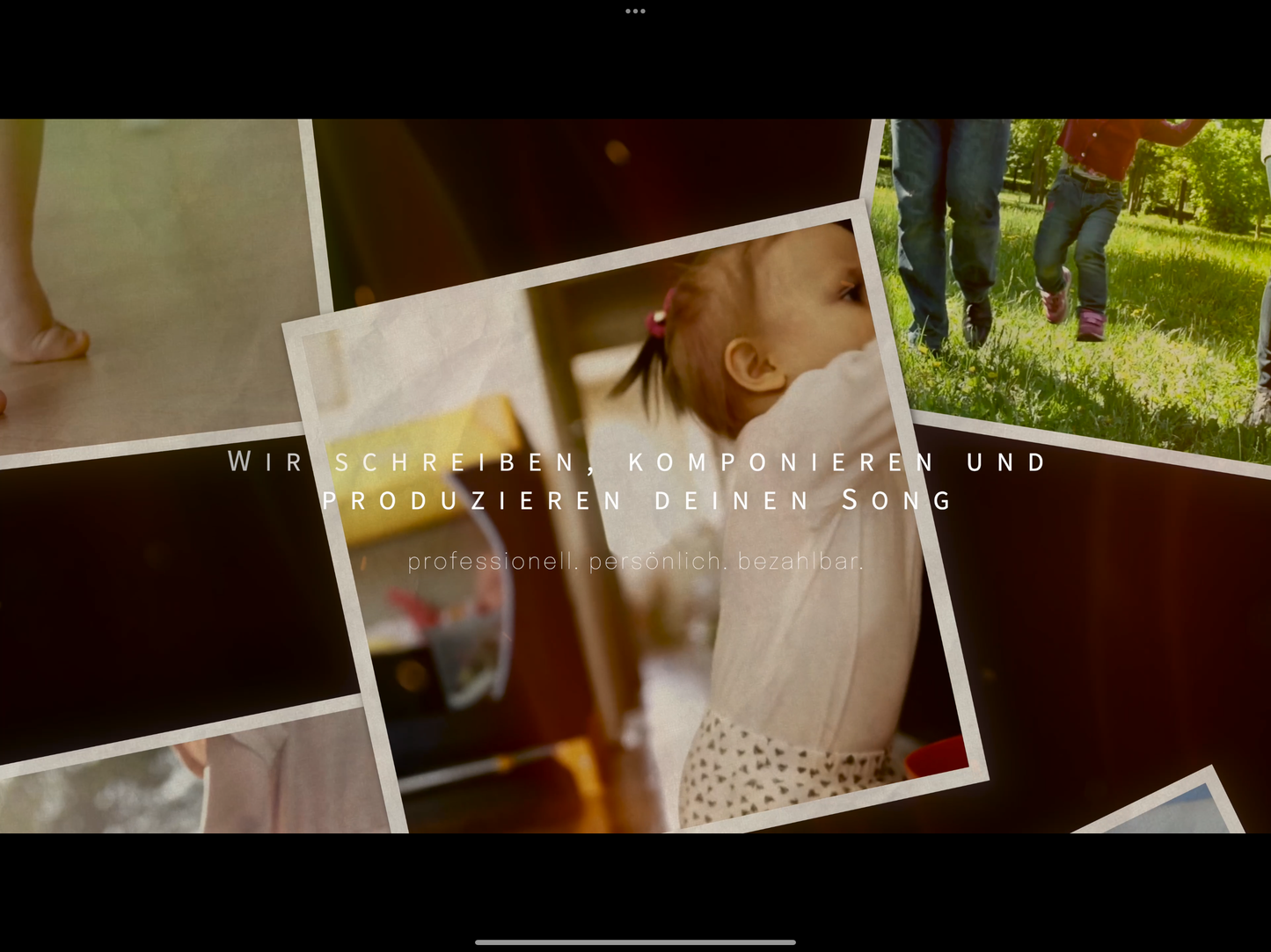 Dein eigener Song inkl. Erinnerungs-Video